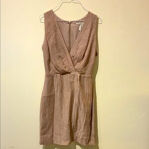 Max & Cleo Nude/Blush Cocktail Dress - Women’s 4